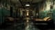 Crumbling Abandoned Asylum Scene - Dark Aesthetic Haunted Environment Art for Creative Horror Projects 6