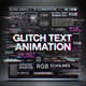 Glitch Text Animation - Dynamic AI Studio Video Animation for Creative Motion Graphics and Digital Storytelling 1