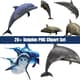 20+ Dolphin PNG Clipart Set - Vibrant Wildlife Vector Illustrations for Designers and Creators 1