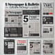 5 Newspaper & Bulletin Templates Bundle - Editable InDesign Layouts for Professional Print and Digital Publications 5