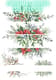 Christmas Border Isolated Clipart Set - Festive SVG Bundle for Creative Holiday Designs and Seasonal Projects 1