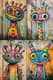 Cute Quirky Alien Graffiti Art - Vibrant Street Art Characters for Urban Creators and Visual Storytelling 3