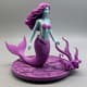 Mermaid Fantasy Figurine - Detailed 3D Printing Model for Creative Designers and Hobbyists 6