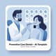 Preventive Care Dental Ad - AI Template - Clean Health Marketing Design for Dental Clinics & Wellness Campaigns 5