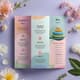 Spa Beauty Trifold Brochure - PSD Template - Elegant Marketing Design for Wellness Brands and Spa Promotions 1