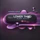 Modern Purple Lower Third - Sleek Design - Contemporary Motion Graphics for Video Creators and Brand Storytellers 4