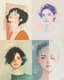 Soft Minimalist Portrait of a Woman with Short Hair - Ethereal Studio Portrait Art for Modern Spaces and Creative Projects 3
