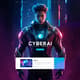 CyberAI Futuristic Cyberpunk UI - Cutting-Edge Website Interface Designs for Tech Innovators and Creators 5