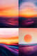 Abstract Sunset Landscape - Vibrant Contemporary Landscape Art for Inspiring Creative Spaces and Prints 5