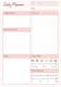 Peach Pink Daily Delight - Elegant Daily, Weekly & Monthly Planner for Organized Living and Productivity Boost 3