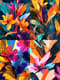 Bold Abstract Botanical Design - Digital Wall Art - Vibrant Modern Botanical Art for Stylish Home and Office Decor 3