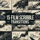 FlowShift Studio 15 Film Scribble Transitions - Dynamic Hand-Drawn Effects for Creative Video Editing and Filmmakers 4