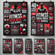40+ Fitness Social Media PSD Bundle - Dynamic Multi-Platform Ads Templates for Health & Wellness Brands 1