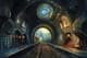 Departure Gate 9¾ - Platform Between Worlds - Magical Realism Fantasy Art for Immersive Storytelling and Creative Projects 1