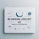 40 Minimal Logo Set V5 - Versatile Flat Logo Templates for Professional Branding and Business Identity 3