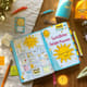 Sunshine Doodle Daily Delight Planner - Creative, Hand-Drawn Daily Organizer for Personal and Professional Use 4