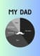 Pie Chart Insightful Father's Day Card - Thoughtful Data-Driven Greeting for Celebrating Dad's Special Day 1
