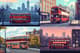 Double-Decker Bus Pixel Artwork - Retro Pixel Art Vehicle Illustrations for Digital Creators and Game Designers 4