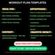 Illustrated Brown Fitness Planner - Stylish Workout Plan Templates for Health & Lifestyle Enthusiasts 2