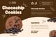 Peanut Cookies Packaging Label - Professional Food & Drink Label Template for Commercial Branding 1