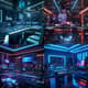 SoundSphere 3D Audio Production Hub - Immersive Technology Concept Art for Audio Designers and Creators 4