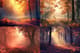 Misty Autumn Morning - Serene Landscape Art for Creative Decor and Ambient Designs 5