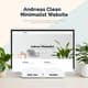 Andreas Clean Minimalist Website Theme - Sleek CSS Template for Modern Developers and Designers 4