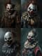 Twisted Clown Character - Dark Horror Art for Spooky Visuals and Creative Projects 2025 5