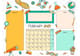 2024 DoodleDays School Wall Calendar - Creative Yearly Planner for Students and Educators 6