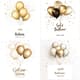 Gold Balloon Elegant Party Invite - Sophisticated Birthday Invitation Template for Stylish Celebrations 4