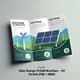 Solar Energy Tri-Fold Brochure A5 Format - Multi-Purpose Promotional Design for Clean Energy Campaigns 1