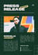 Grunge Style Press Kit - Black & White A4 - Professional Press & Media Announcement Templates for Business Communication 1