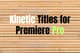 Kinetic Motion - Premiere Title Templates - Dynamic Text Animation for Video Creators and Editors 3