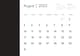 2025 Calendar Clean Minimalist Wall Planner - Sleek Editable Marketing Template for Professional Campaigns 6