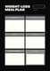 Monochrome Fitness Master - Black-White Workout Planner - Sleek Wellness Organizer for Fitness Enthusiasts and Goal-Driven Workouts 5