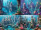 Coral Throne Submerged Kingdom - Immersive Digital Environmental Illustrations for Eco Art and Storytelling 4