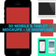 30 Mobile & Tablet Mockups - UI Showcase - Clean, Modern Device Mockups for Designers and Marketers 3