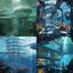 Abyssal Horizon Deep Sea Discovery Hub Concept Art - Immersive Architectural Concept Art for Visionary Creators 3