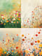 Abstract Field Landscape - Verdant Horizon Studio's Contemporary Abstract Landscape Art for Creative Spaces and Prints 3