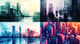 Abstract Cityscape - Creative Urban Office Wall Art for Modern Workspace Inspiration 3