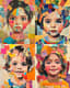 Child Collage Portrait with Paper Cutouts - Artistic Portrait Collage for Personal and Creative Use 5