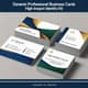 Dynamic Professional Business Cards - High-Impact Identity Kit - Sleek Business Card Templates for Strong Brand Impressions and Efficient Networking 1