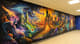 Fantasy World Mural Art - Vibrant Graffiti Mural Design for Urban Spaces and Creative Projects 6