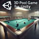 3D Pool Game for Unity - Immersive Realistic 3D Billiards Game Template for Developers and Studios 1