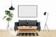 3D Living Room Realistic Mockup - Immersive Home Interior Presentation for Designers and Marketers 5