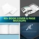 40+ Book Cover & Page Mockups - Versatile Studio-Quality Book and Page Presentation Templates for Designers and Publishers 4