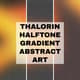 Thalorin Halftone Gradient Abstract Art - GrainForge Studio's Textured Halftone Gradient for Creative Photography and Design Projects 3
