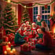 Happy Christmas Family Moment - Festive Stock Video for Seasonal Celebrations and Heartwarming Holiday Stories 4