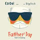 Cool Stylish Father's Day Greeting - Modern and Bold Card Design for Celebrating Dad's Special Day 1