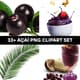 33+ Açaí PNG Clipart Set - Vibrant Food Illustrations for Creative Branding and Digital Projects 4